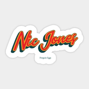 Nic Jones Sticker